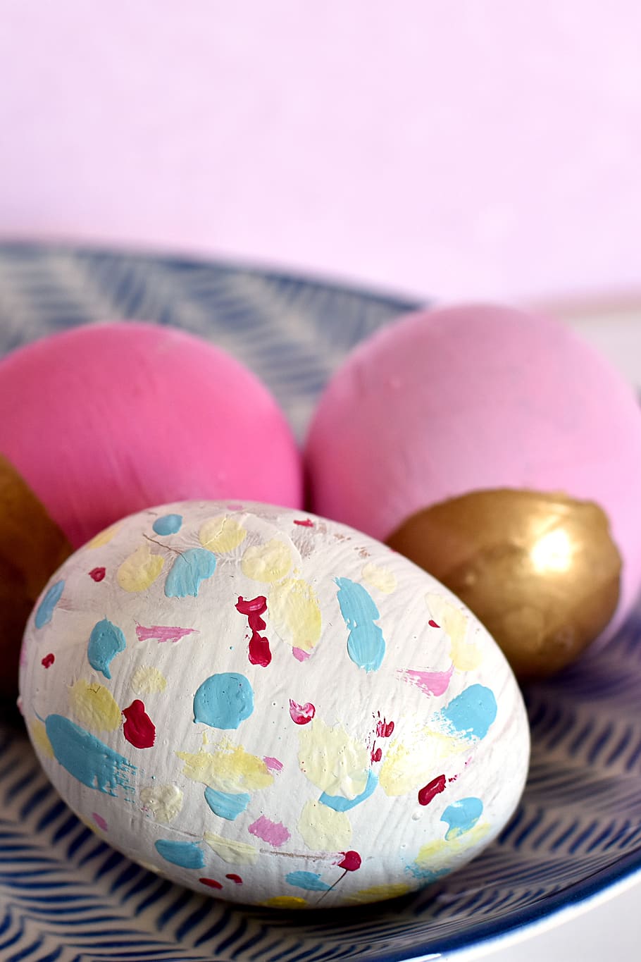 easter, egg, eggs, painted, colorful, colored, cheerful, spotted HD wallpaper