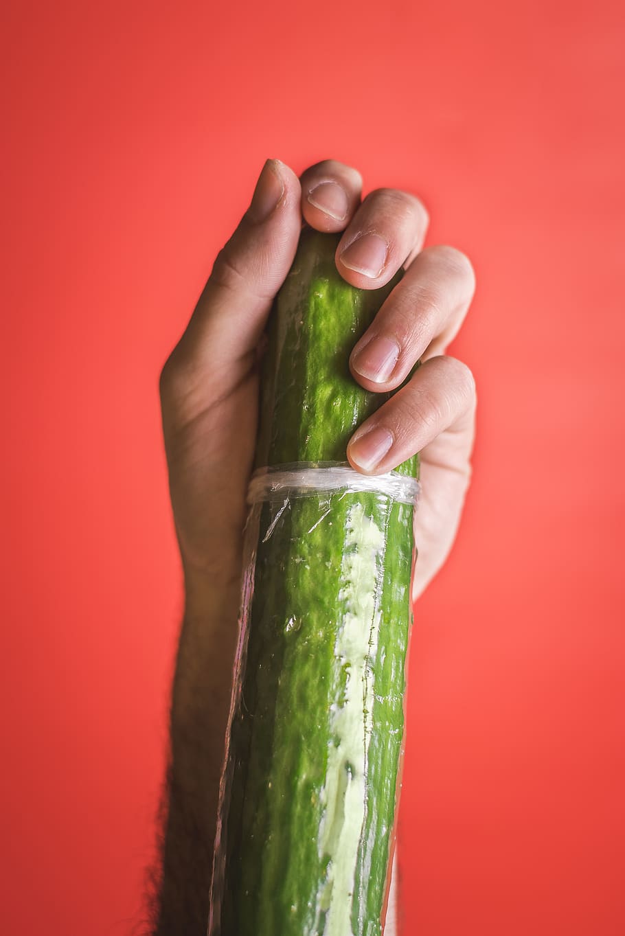 green vegetable on hand, produce, plant, food, flora, cucumber HD wallpaper