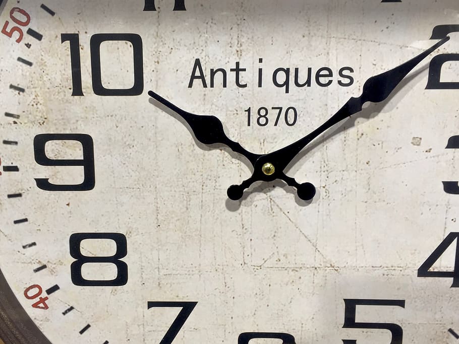 clock, antique, time, hour, minute, 9, detail, text, western script HD wallpaper