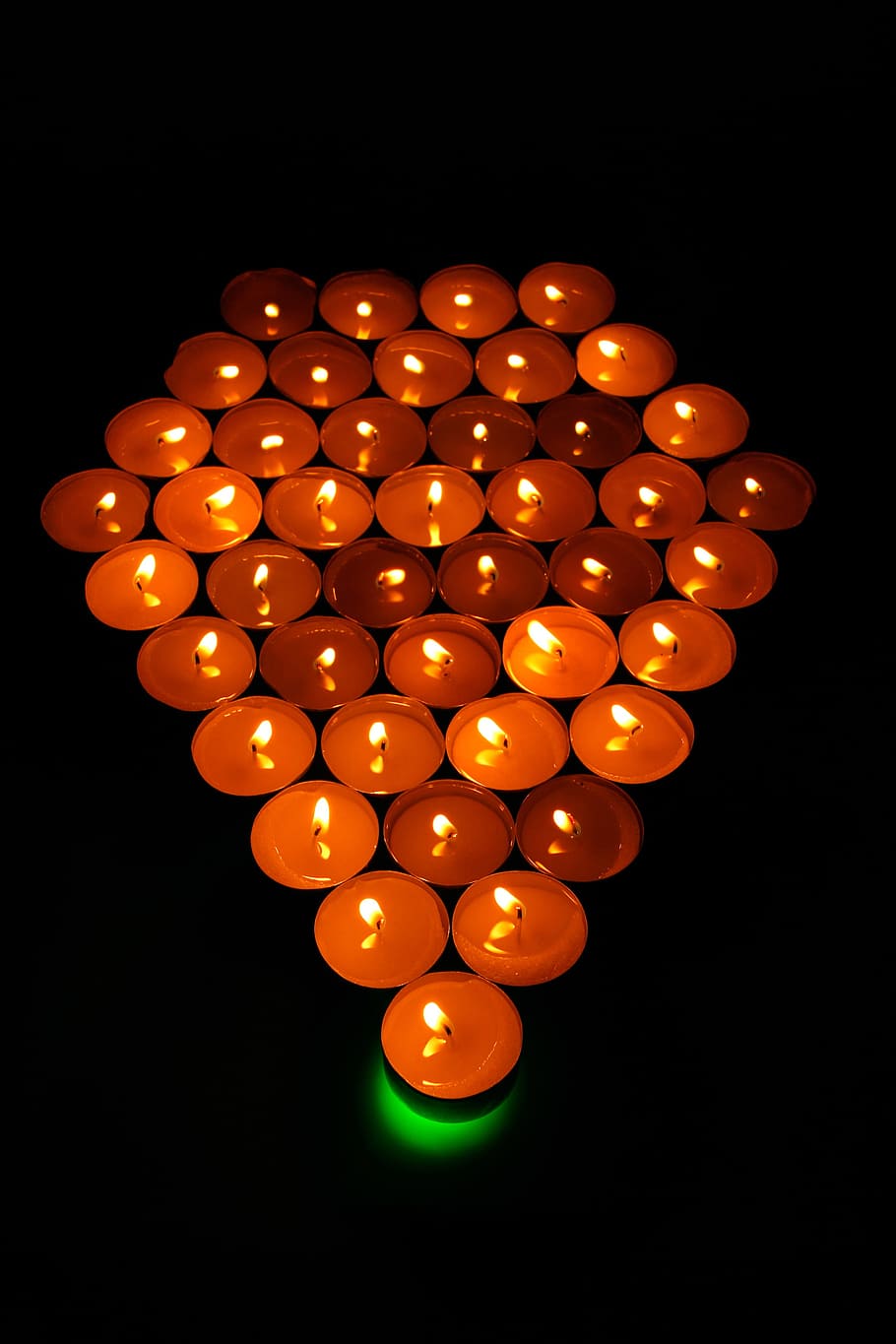 background, bright, burn, candle, candlelight, decorative, fire HD wallpaper
