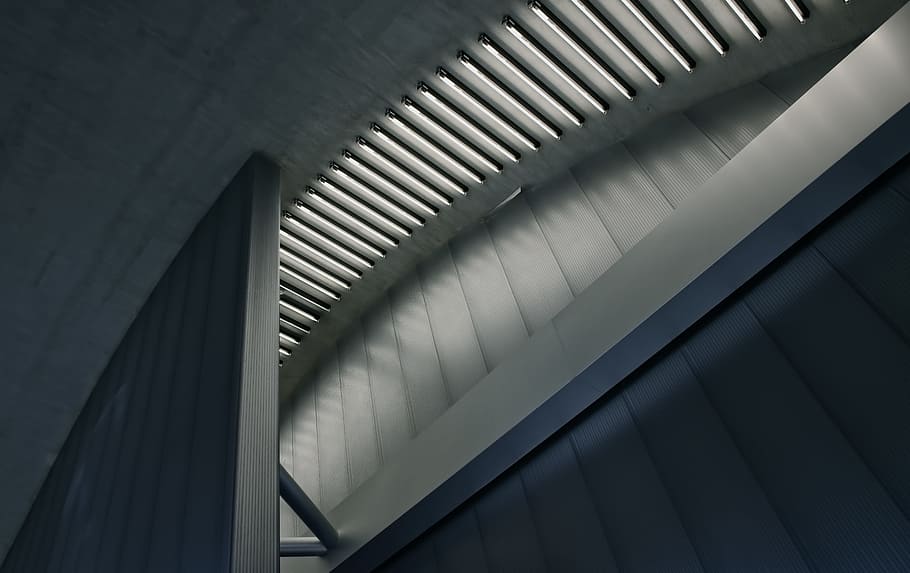 stair, background, concrete, pattern, line, abstract, texture HD wallpaper