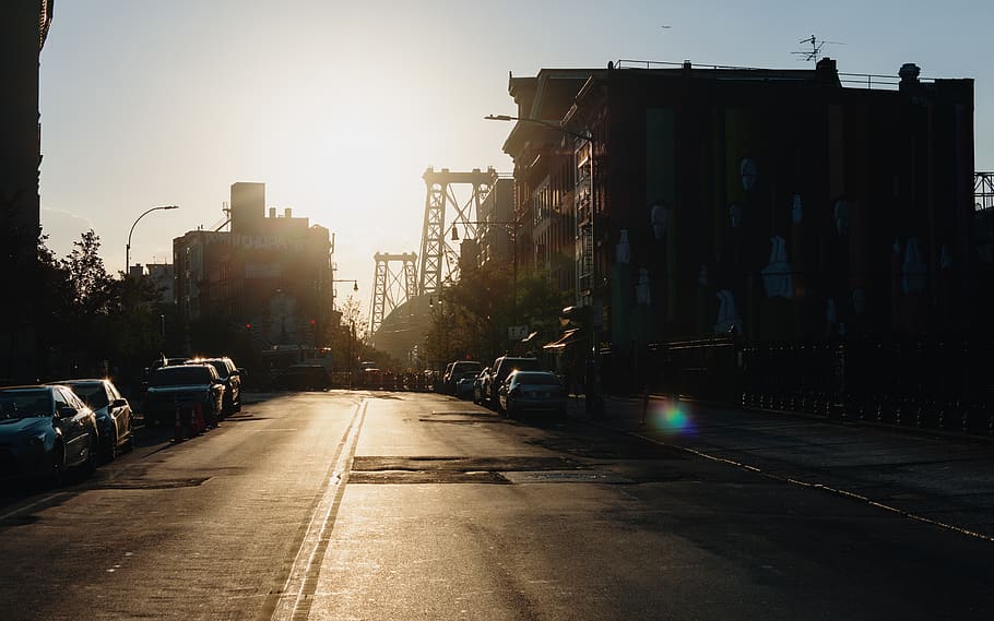 light, flare, sunlight, transportation, car, automobile, vehicle HD wallpaper