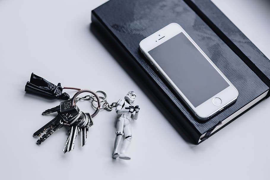 Star Wars Business Accesories, minimal, white, clean, workspace HD wallpaper
