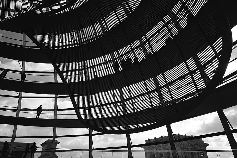 germany, berlin, architecture, feeling small, lights, shadow HD wallpaper