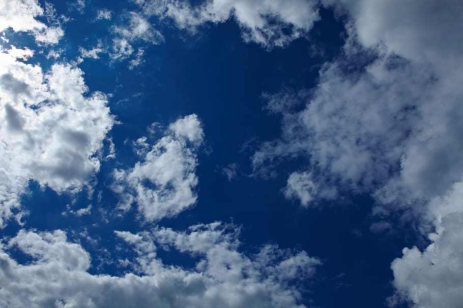 namibia, cloud - sky, beauty in nature, blue, low angle view HD wallpaper