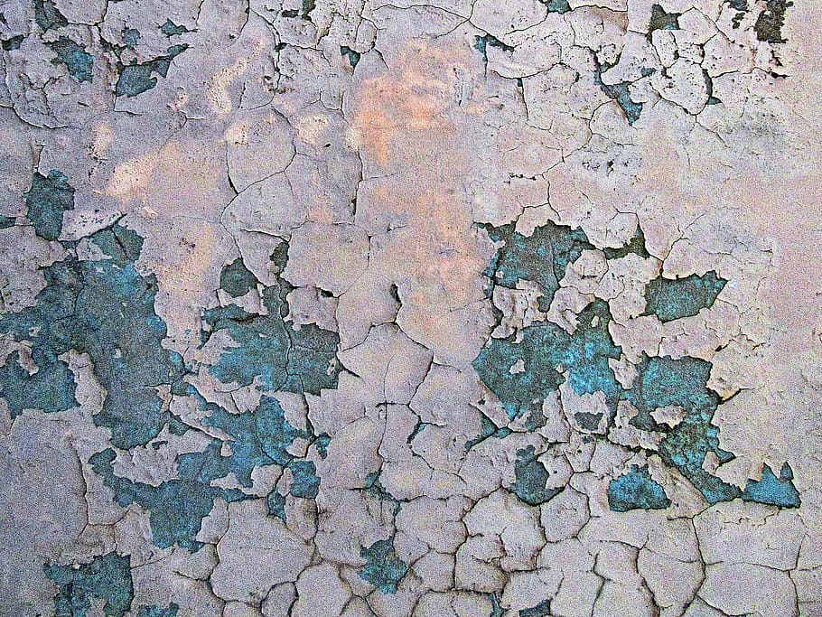 gray and blue painted surface, full frame, backgrounds, textured HD wallpaper