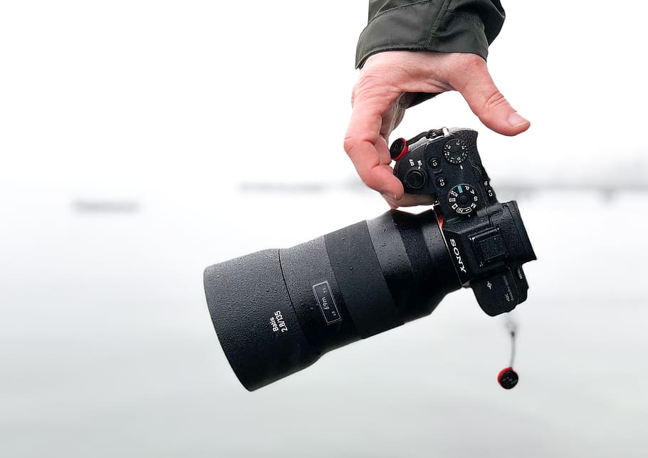 camera, photo-camera, sony, mirrorless, digital, technology HD wallpaper