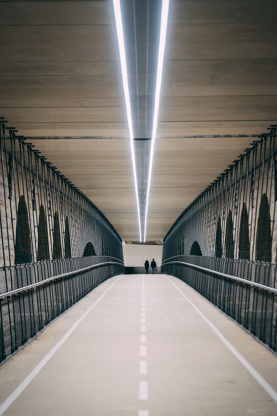 two person walking on bridge, walkway, path, luxembourg city