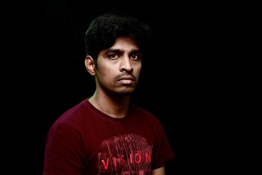 india, bengaluru, studio shot, front view, one person, casual clothing HD wallpaper