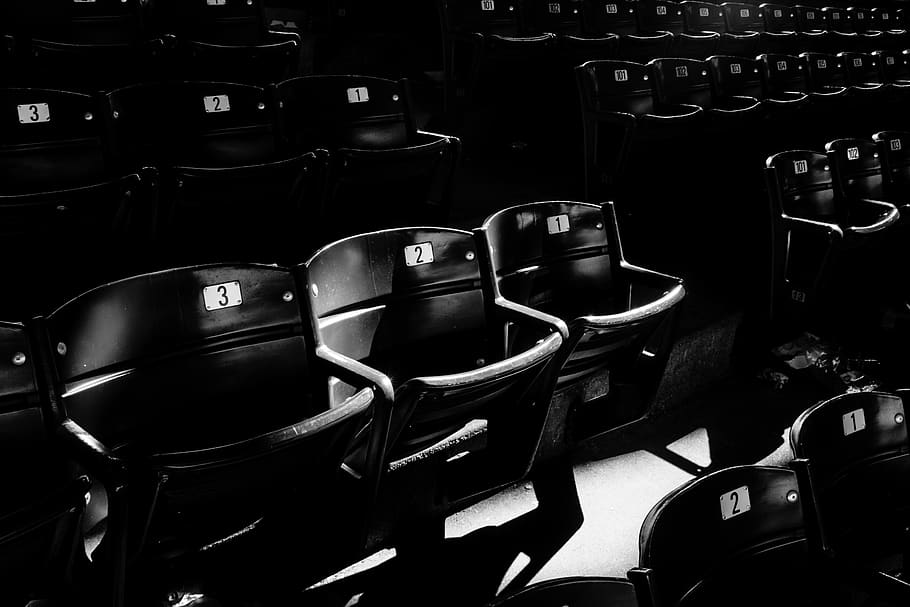 united states, chicago, wrigley field, ballpark, chairs, seats