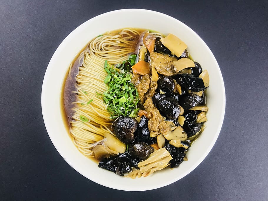 noodle, vegetable, soup, food and drink, wellbeing, freshness HD wallpaper