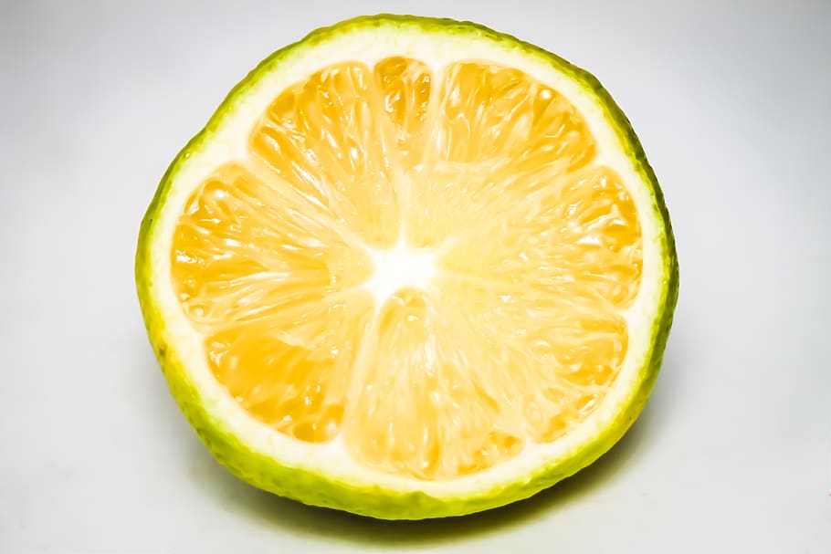 lemon, citron, lens, orange, yellow, nature, color, bright, HD wallpaper