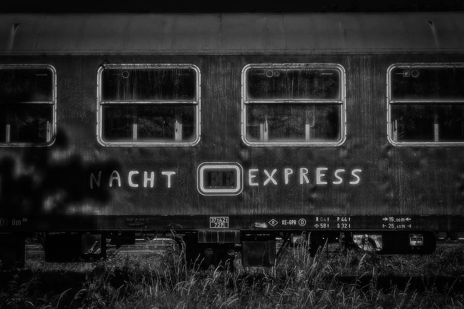 wagon, train, travel, sleeping car, railway, express, lost places HD wallpaper