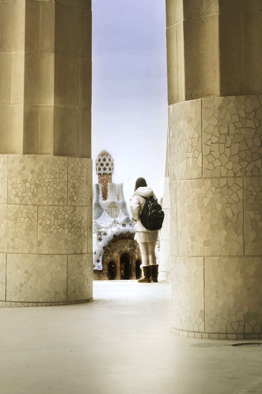 architecture, building, pillar, column, crypt, floor, flooring HD wallpaper