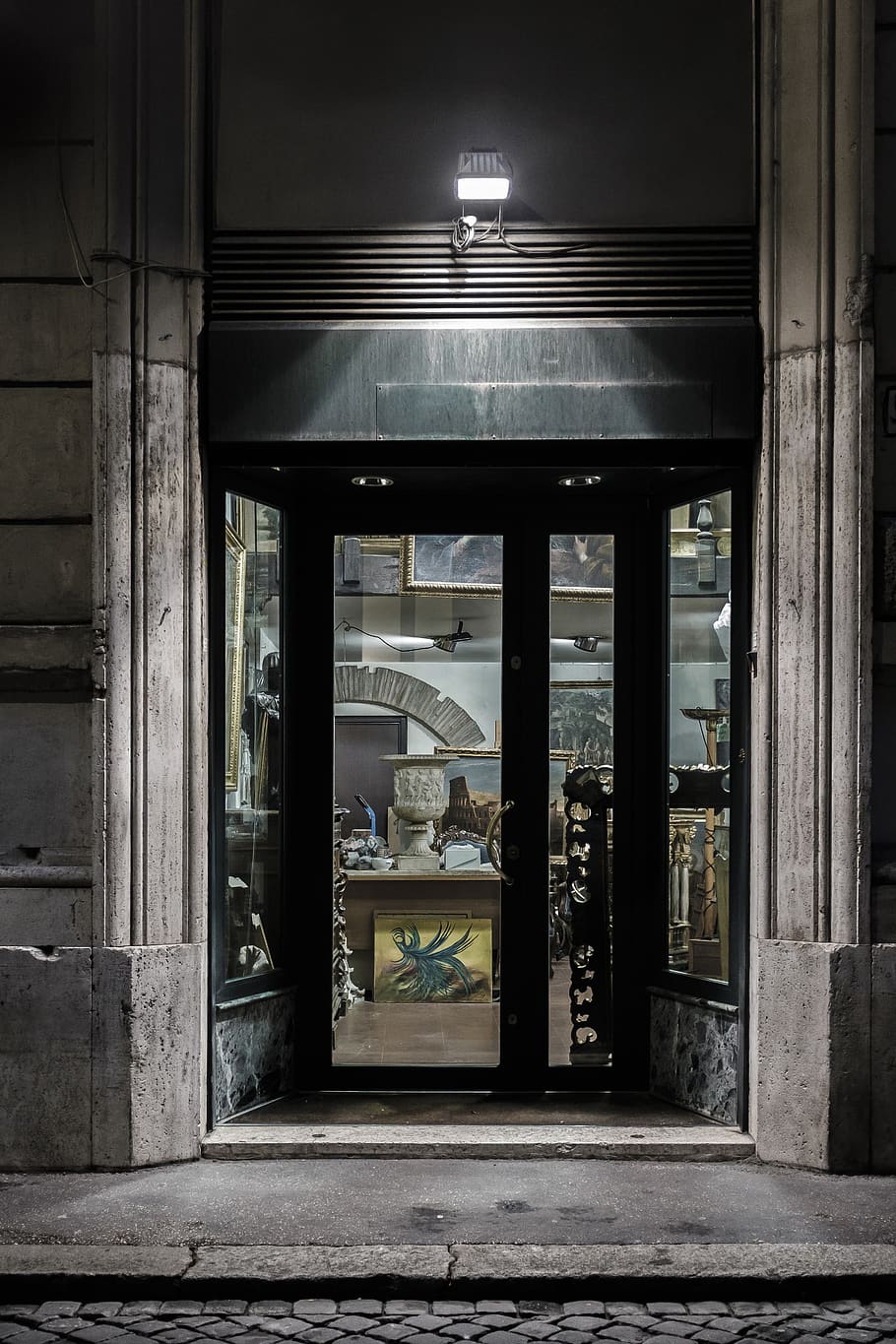 clear glass door, architecture, built structure, no people, building exterior HD wallpaper