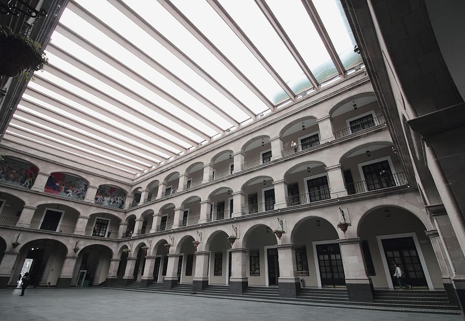 perspective, architecture, mexico, building, built structure HD wallpaper