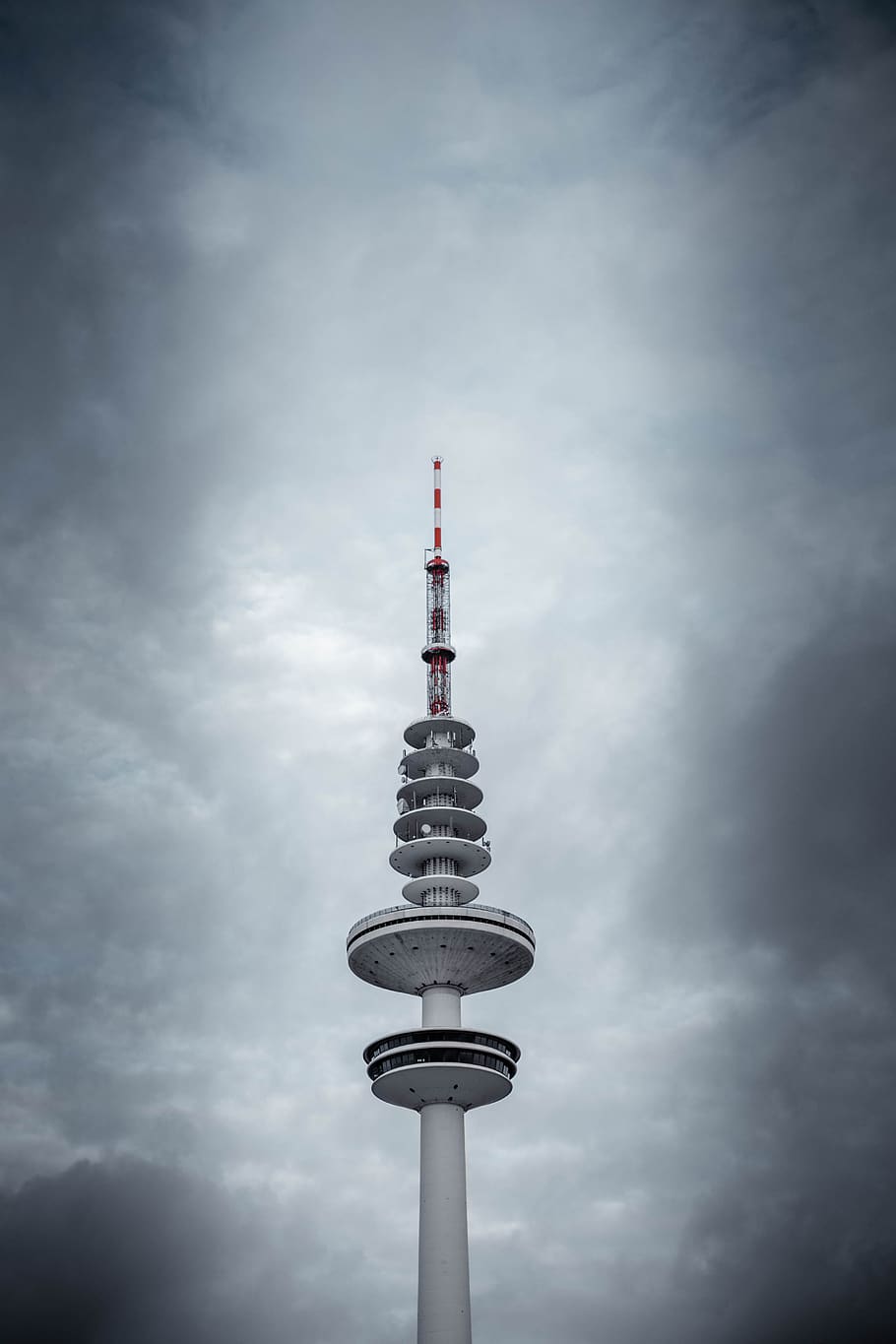 architecture, building, tower, steeple, spire, hamburg, germany HD wallpaper