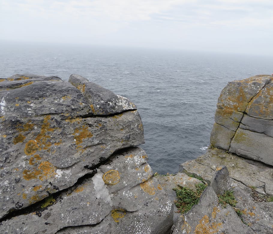 ireland, aran islands, ancient, irish, nature, outdoors, cliff HD wallpaper