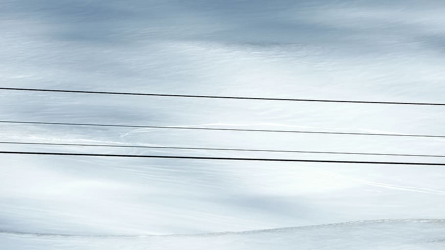 austria, schladming, cloud - sky, cable, no people, electricity HD wallpaper