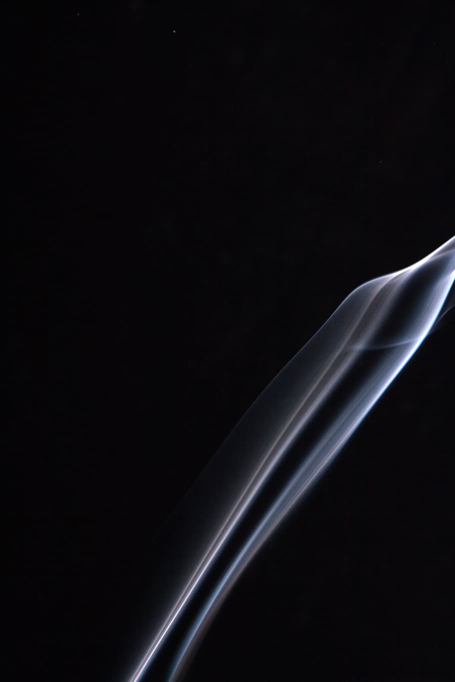 smoke, background, black, white, graphic, hot, isolated, curve HD wallpaper