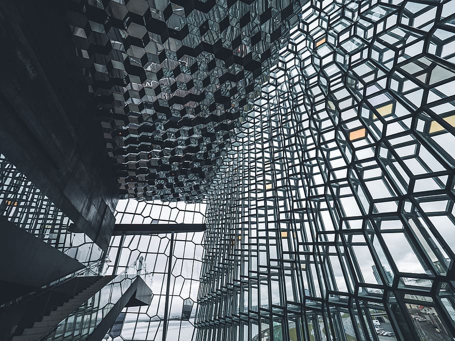 gray cyclone fence, built structure, architecture, low angle view HD wallpaper