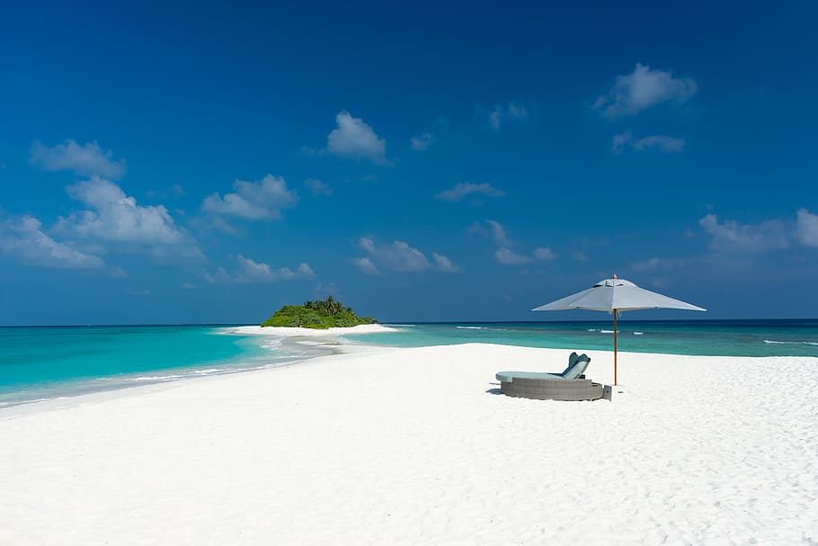 white sand, sea, water, sky, beach, land, scenics - nature, beauty in nature HD wallpaper