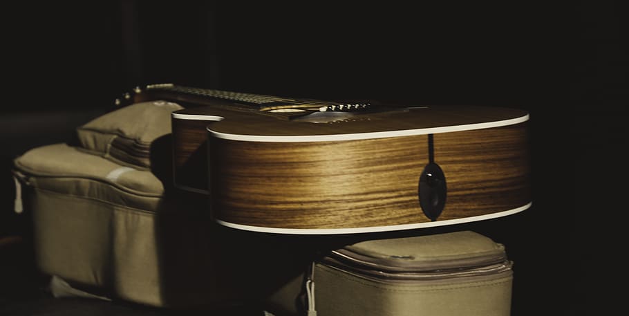 guitar, session, acoustics, passion, indoors, music, wood - material HD wallpaper