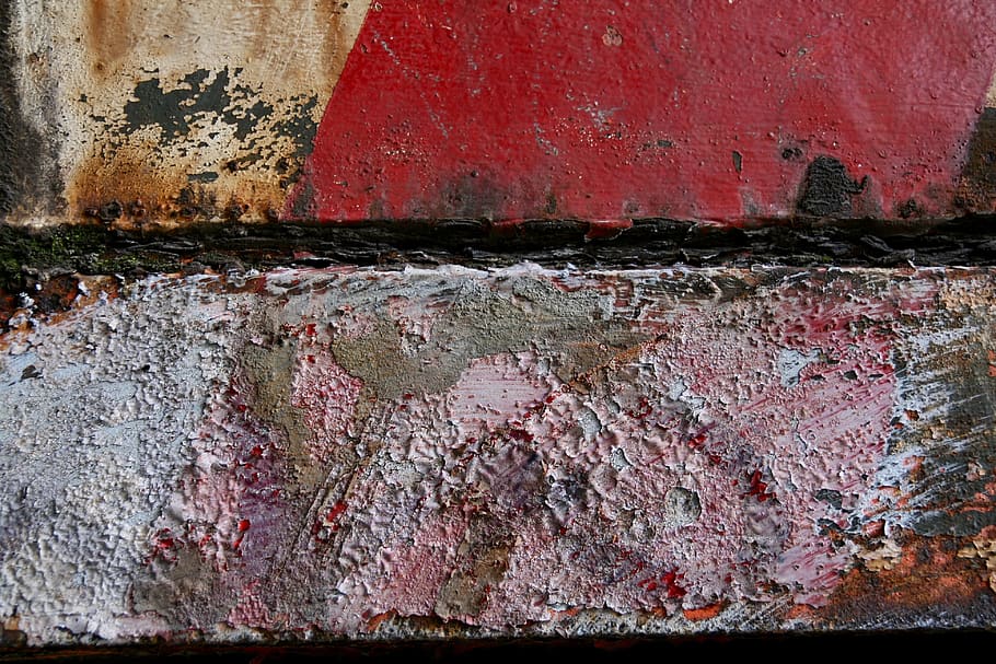 texture, structure, rust, red, color, old, weathered, surface HD wallpaper