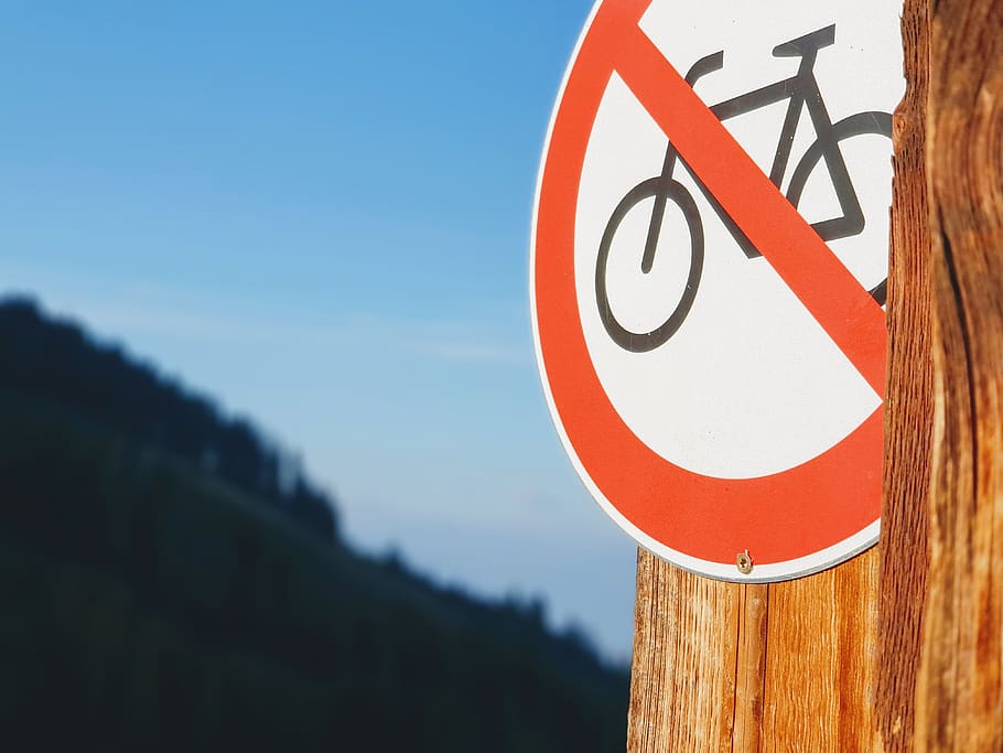 alps, sign, communication, warning sign, sky, road sign, forbidden HD wallpaper
