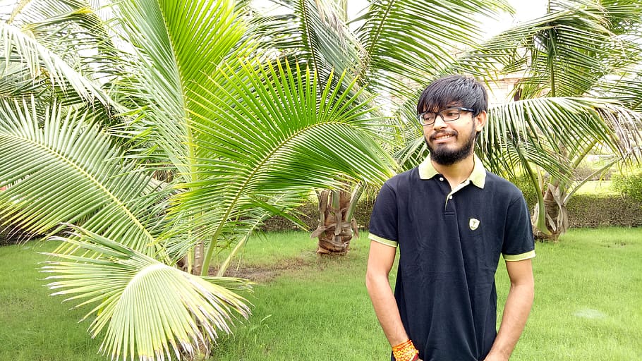 india, gujarat, standing, one person, young adult, plant, young men HD wallpaper