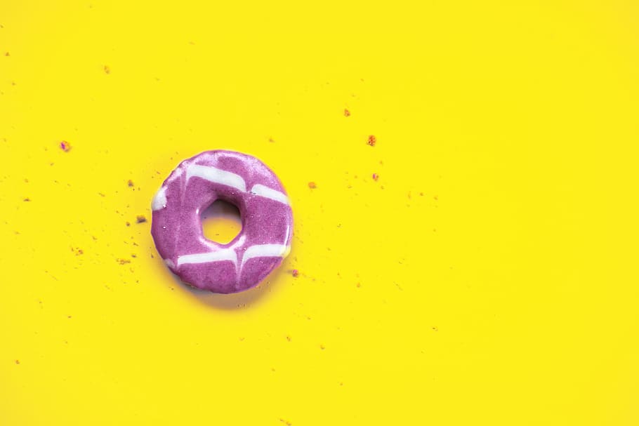 Round Purple and White Ring Candy, background, bright, colors HD wallpaper