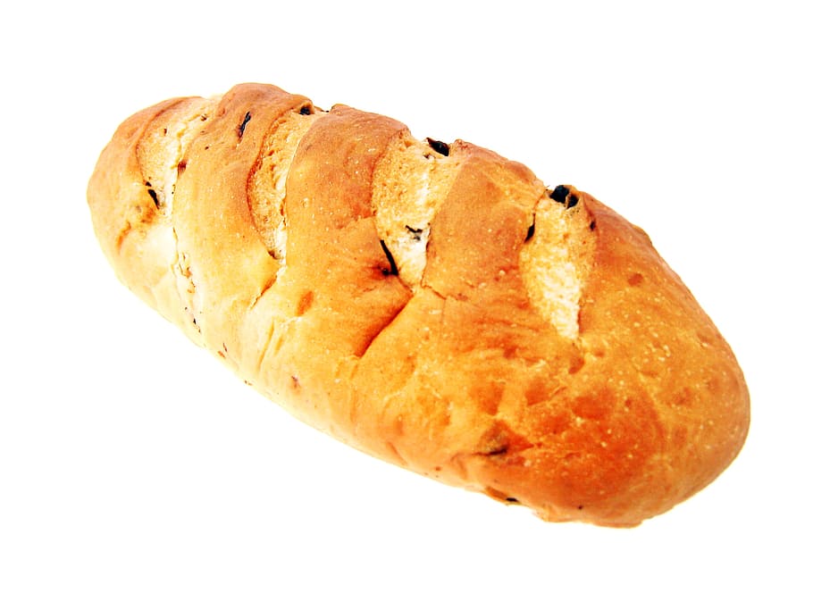 bread, food, meal, isolated, white, nobody, breakfast, bakery HD wallpaper