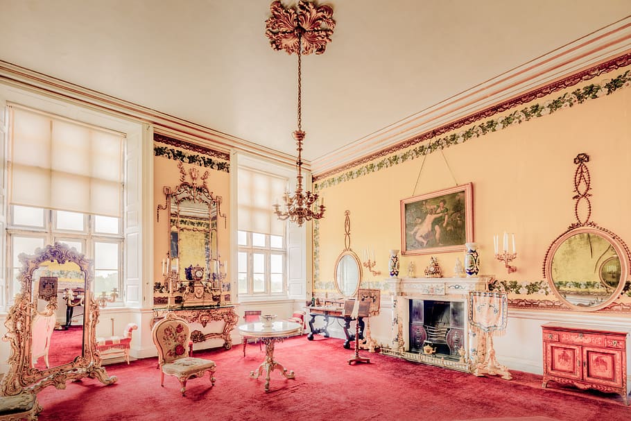burton constable hall, interior, interiors, inside, architecture HD wallpaper