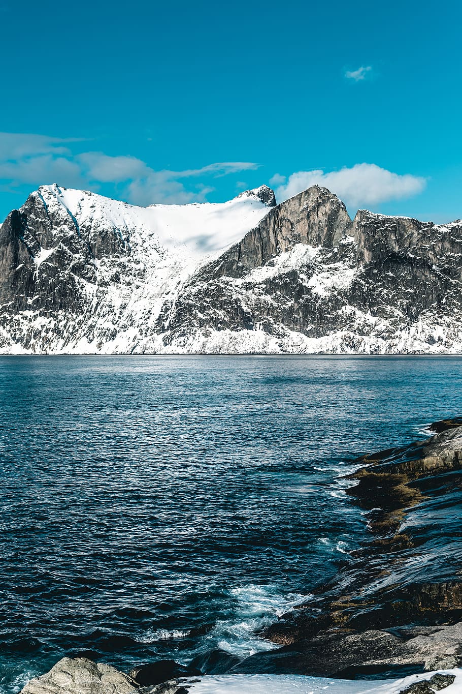 Mountain Alps, altitude, clouds, cold, daylight, daytime, environment HD wallpaper