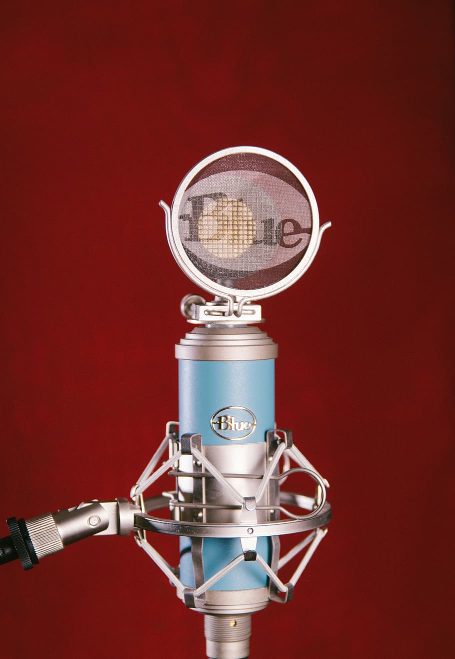 red, recorder, recording, microphone, studio, technician, producer HD wallpaper
