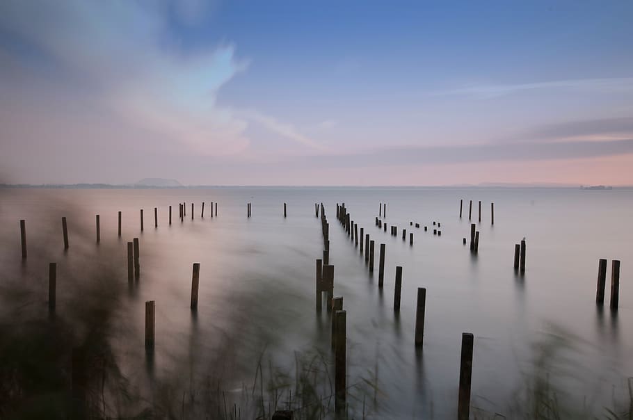 reduced, web, winter, evening, dusk, sky, mood, clouds, rest HD wallpaper