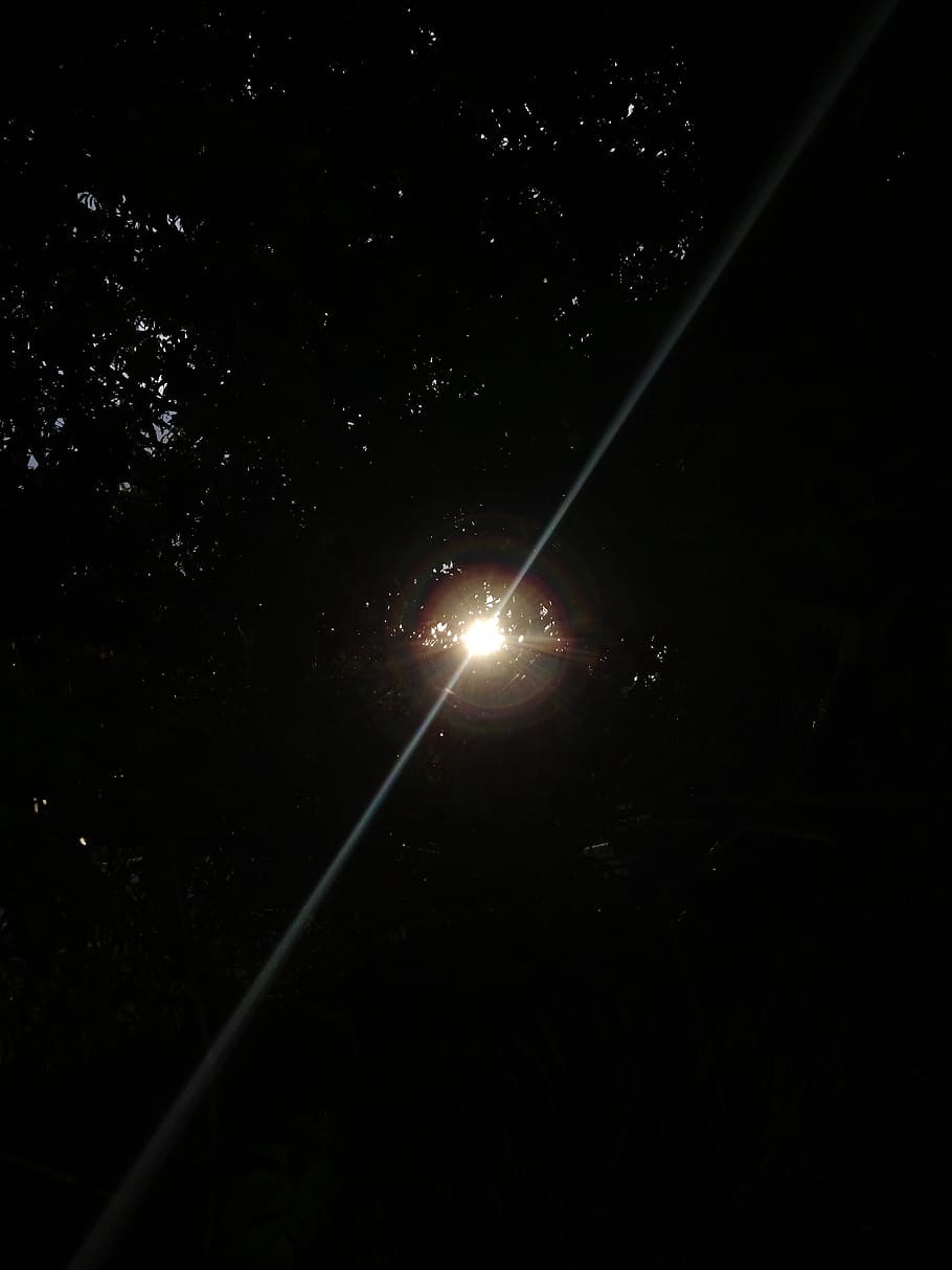 light, flare, astronomy, space, outdoors, universe, night, nature HD wallpaper