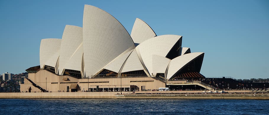 sydney, harbor, opera, australia, city, landmark, skyline, water HD wallpaper
