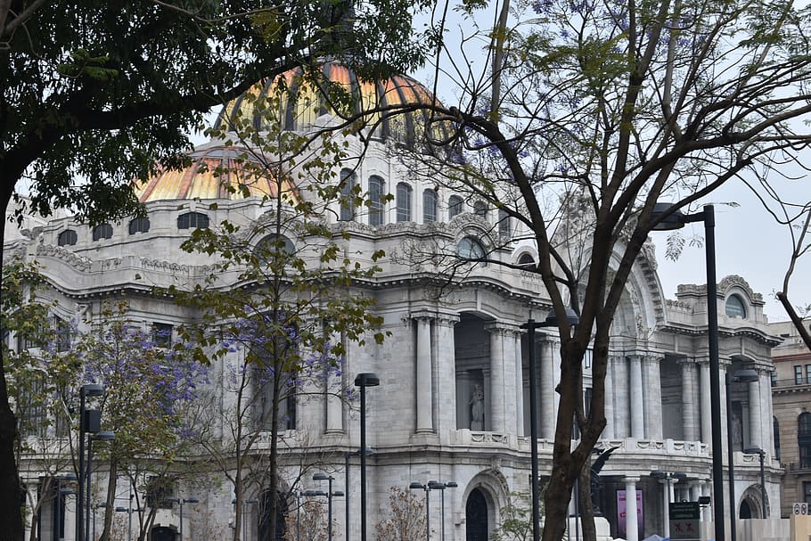mexico, ciudad de méxico, palacio de bellas artes, bellasartes, HD wallpaper