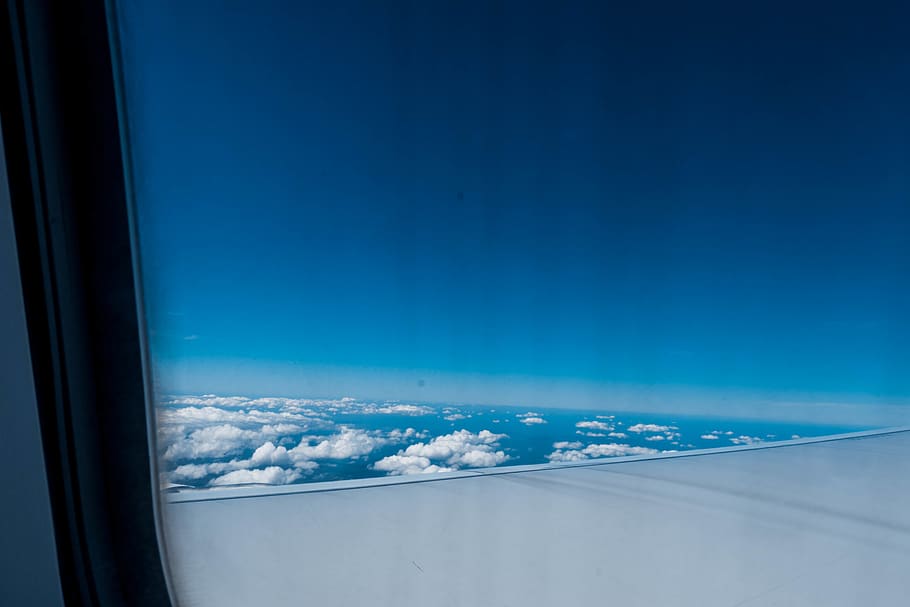 philippines, blue, sky, window, glass - material, cloud - sky HD wallpaper
