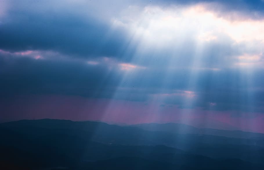 Sky Reflection Illustration, bright, clouds, color, dawn, daylight HD wallpaper