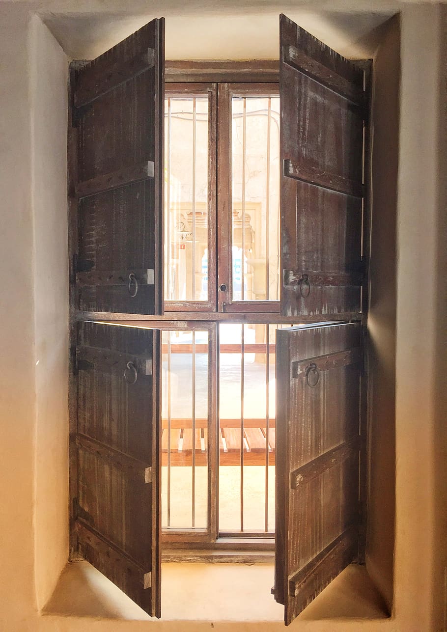 window, windows, door, entrance, architecture, building, indoors HD wallpaper