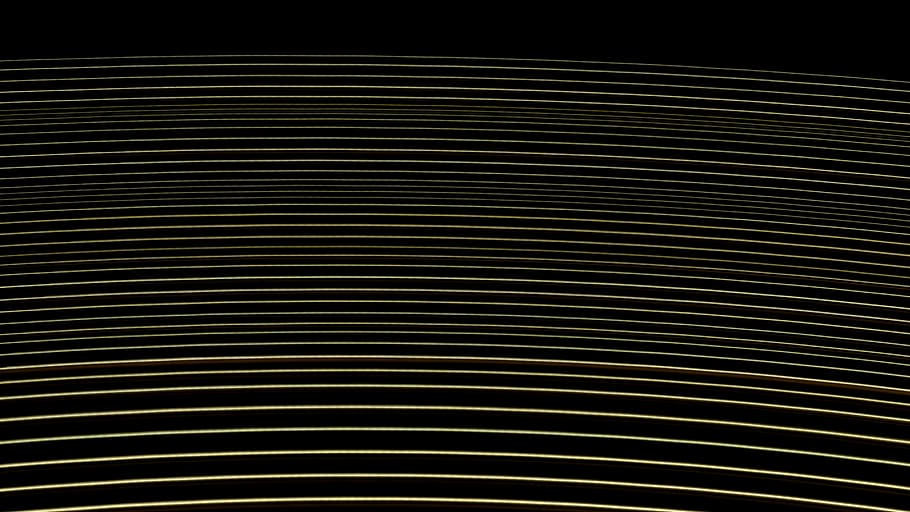 light, long exposure, yellow, led, circles, abstract, pattern HD wallpaper
