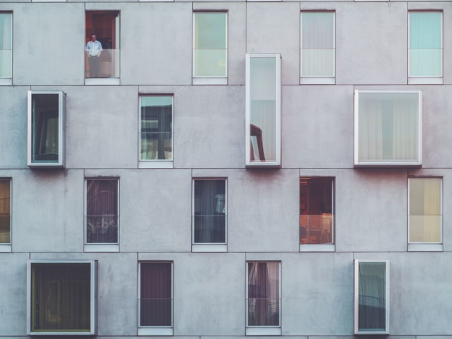 architecture, building, infrastructure, facade, window, built structure HD wallpaper
