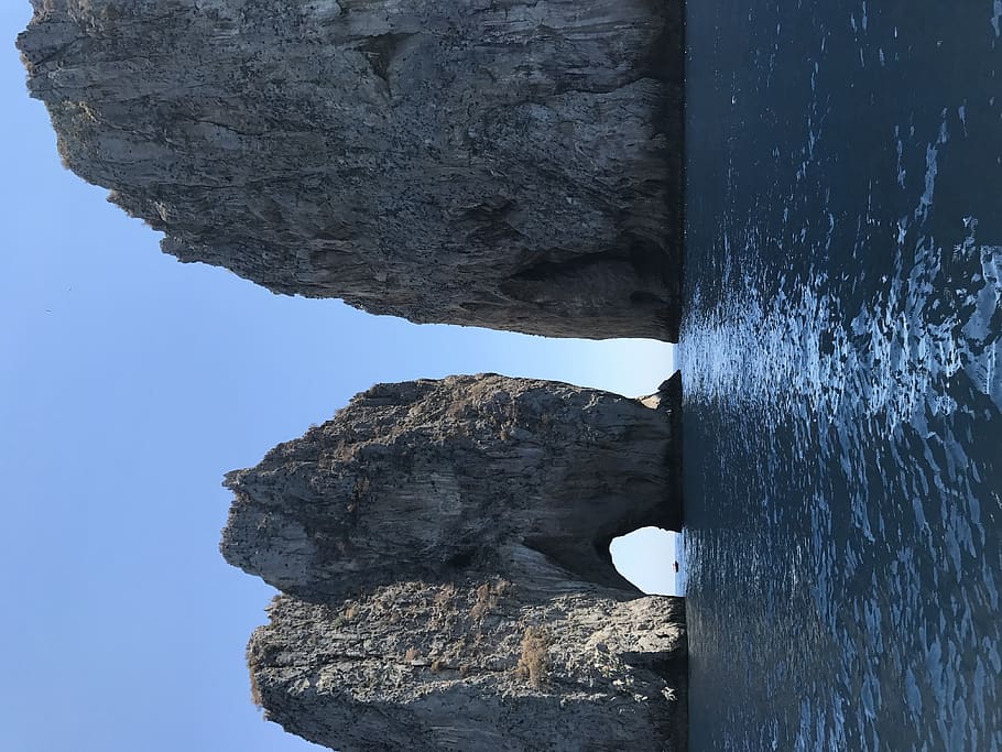 italy, capri, mountain, ocean, sea, water, coast, rocks, landscape HD wallpaper