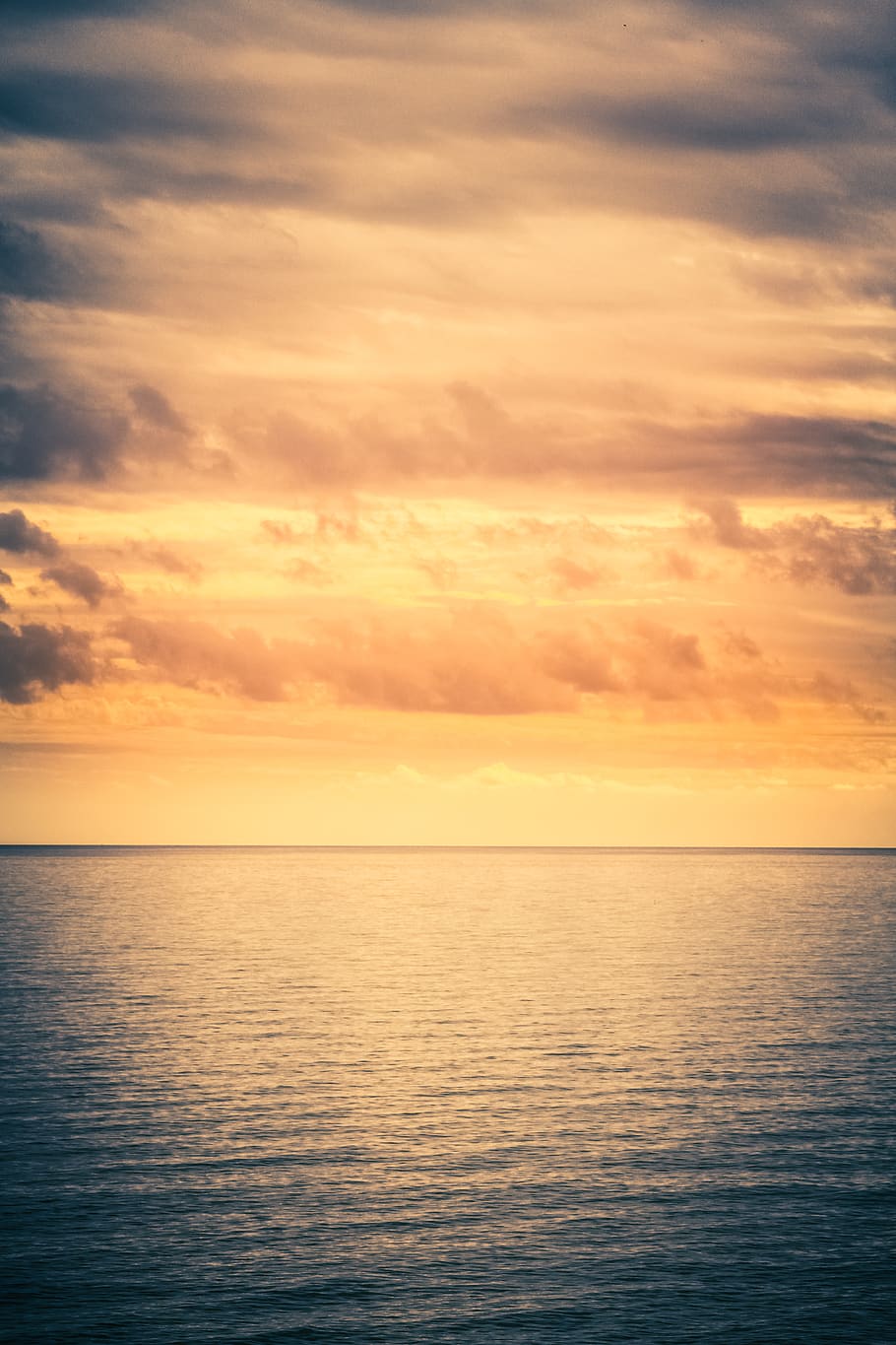 wallpaper, background, horizon, sky, seaside, ocean, water HD wallpaper