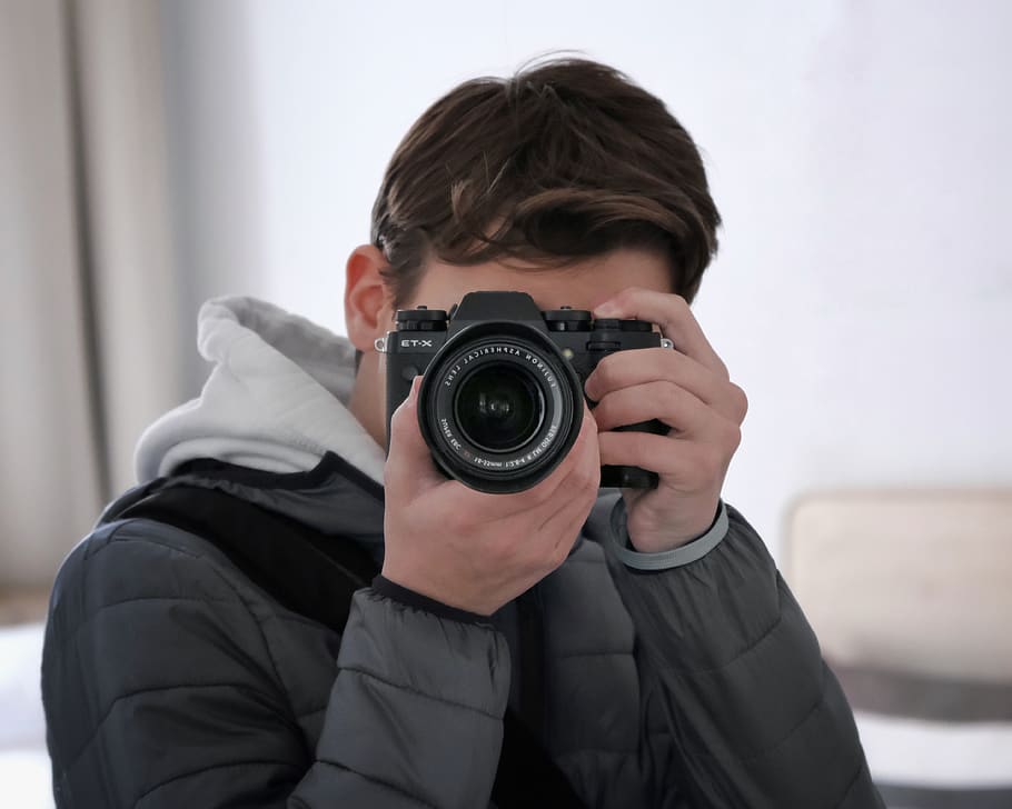 electronics, camera, person, human, photographer, vienna, austria HD wallpaper
