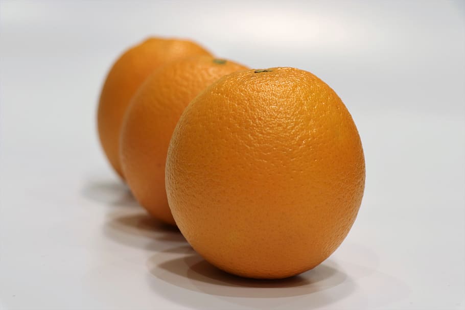 oranges, three, healthy, citrus, nutrition, vitamins, sweet HD wallpaper