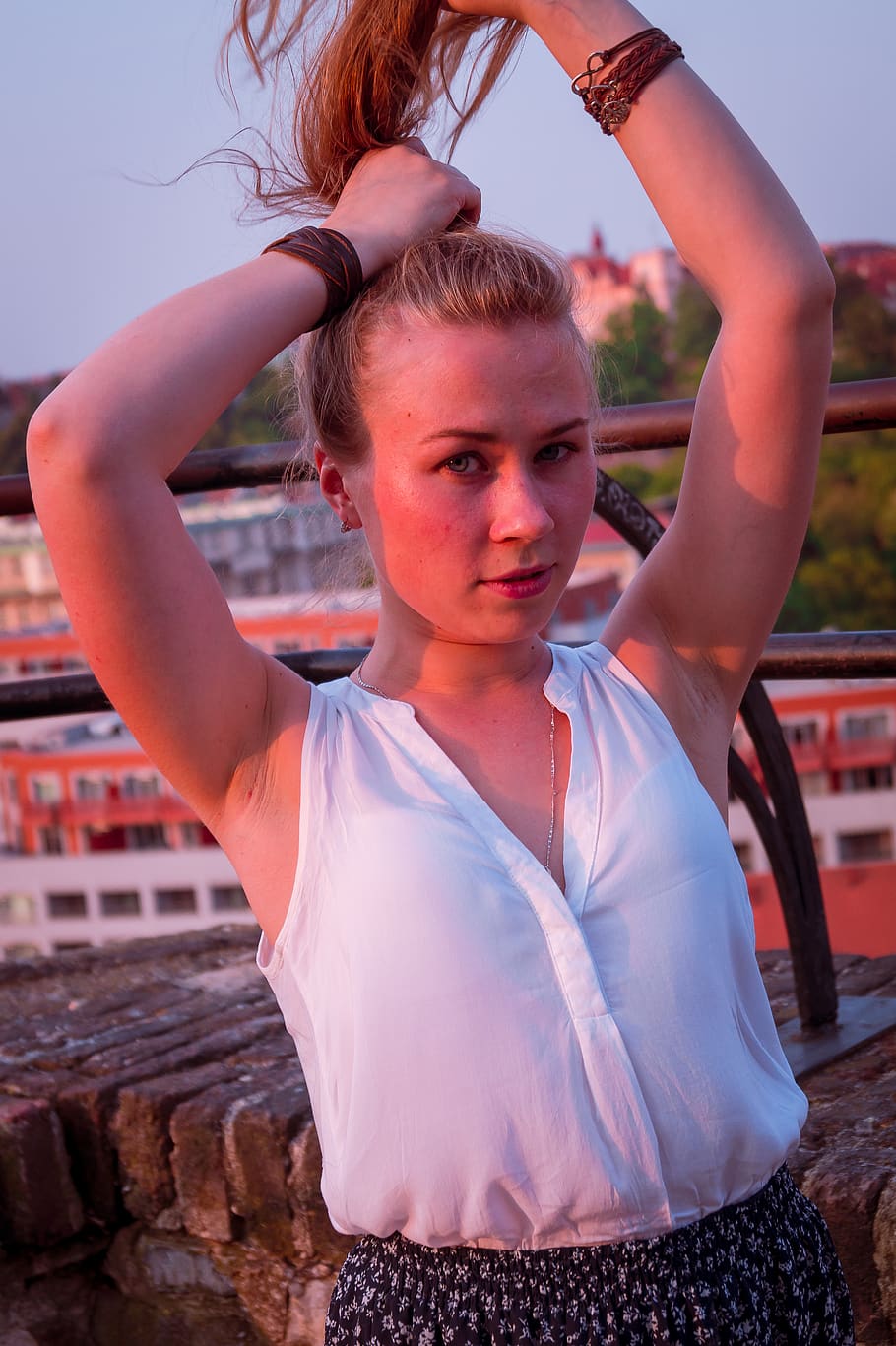 czechia, vyšehrad, real people, one person, portrait, young adult HD wallpaper