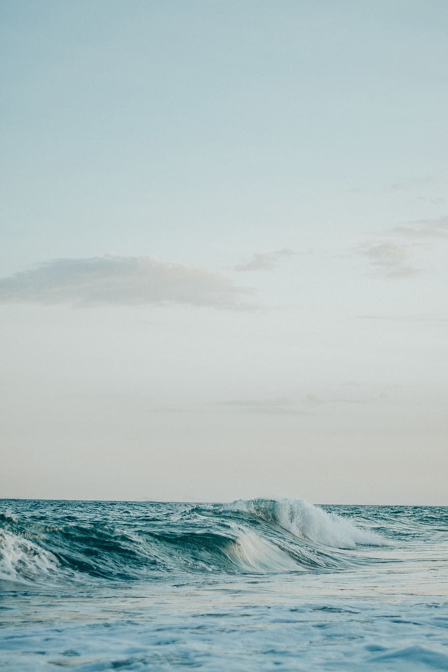 Body of Water, clouds, daylight, horizon, landscape, nature, ocean HD wallpaper